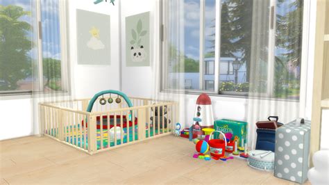 Modelsims4 The Sims 4 Nursery Newport Included
