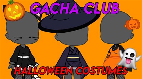 🎃gacha Club Halloween Costumes Girl Version Gacha Club👻 Youtube