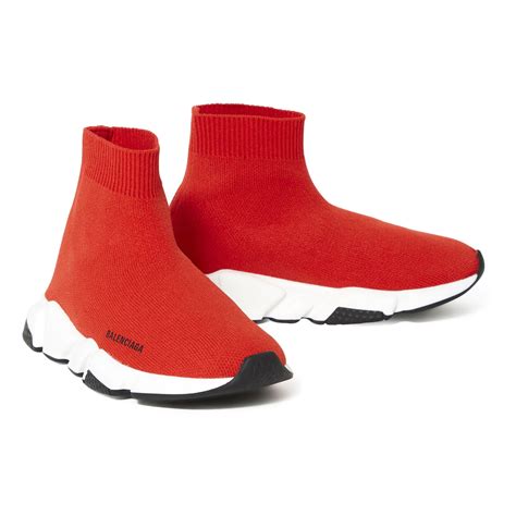 Speed Trainer Rouge Balenciaga Chaussure Enfant