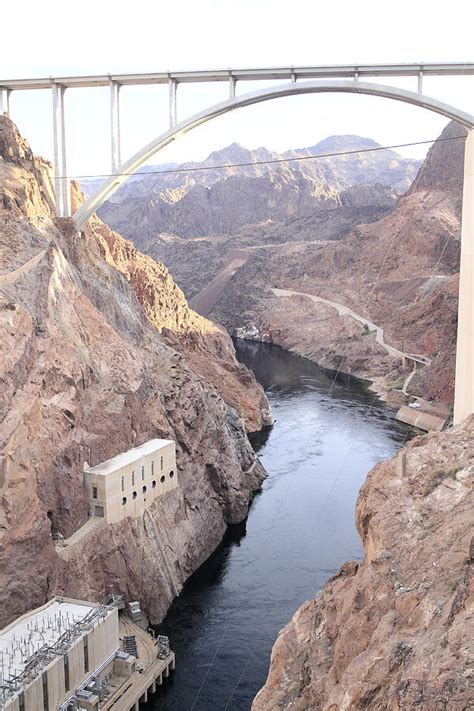 Bridge Over Hoover Dam Photograph By Gord Patterson