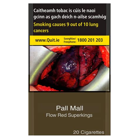 Pall Mall Flow Red Superkings Cigarettes 20 Pack