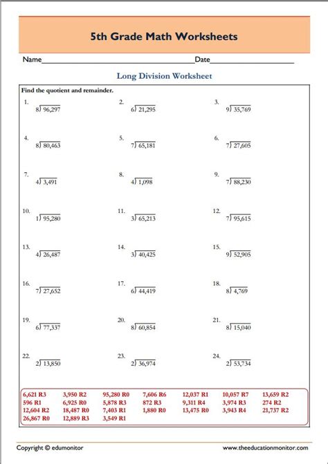 Fifth grade worksheets and printables with a challenging curriculum and increased workload, most fifth graders will encounter a few learning speed bumps on the road to middle school. Free Printable Worksheets for 5th Grade