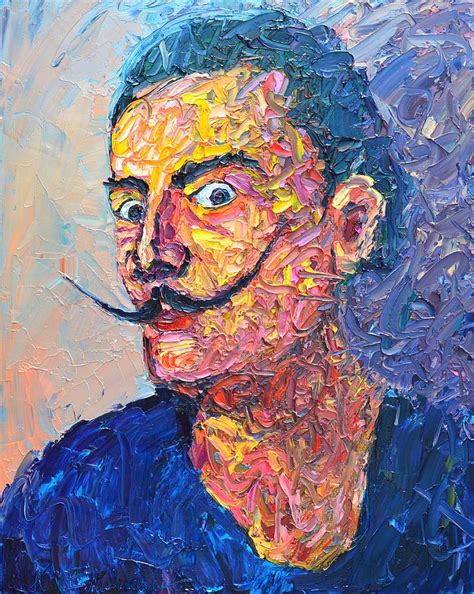 Painting Salvador Dali Self Portrait Best Painting