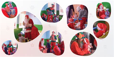 Evitas Santa And Elves Celebrate With The Children At Elbasans