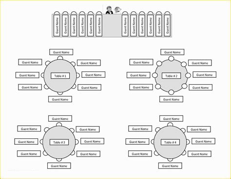 Free Wedding Floor Plan Template Of Reception Seating Kinda But With