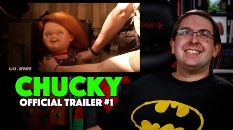 Reaction Chucky Trailer 1 Childs Play Syfy Series 2021 Youtube