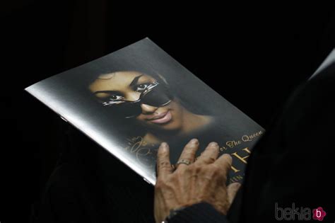 La Carta De Despedida Del Funeral De Aretha Franklin Foto En Bekia