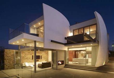 model desain rumah kontemporer minimalis elegan mewah