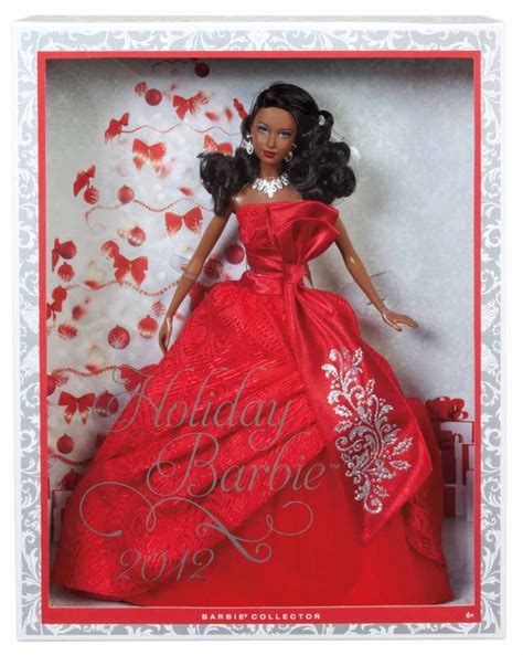 2012 Holiday Barbie Doll African American Collector Barbie