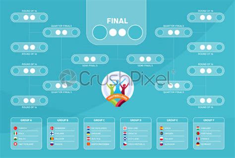 Once you enter the match scores, champions of each group and the teams will be ranked according to their points. Simple black tournament bracket template for 32 teams on white - stock vector | Crushpixel