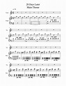 28 Days Later Sheet music for Piano, Voice | Download free in PDF or ...