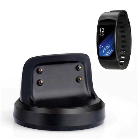 Desk Wireless Charging Dock Charger For Samsung Gear Fit2 R360 Smart