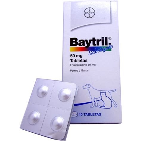 Baytril Tab Saborizado Mg X Tab