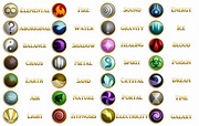 Elemental Pendants by Constelia on DeviantArt | Elemental magic, Magic ...