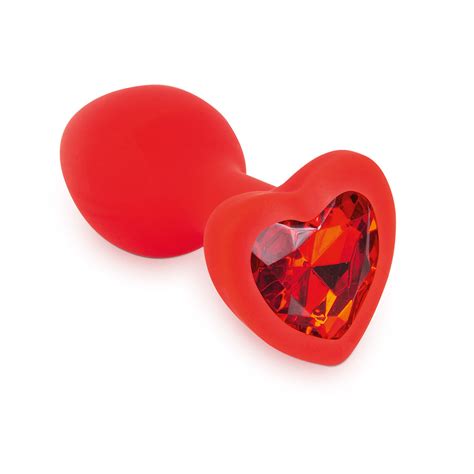 plug joya anal corazón de silicona biomédica climax sex shop