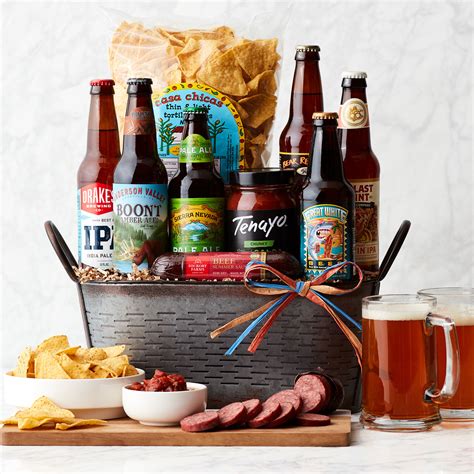 California Craft Beer T Basket Hickory Farms