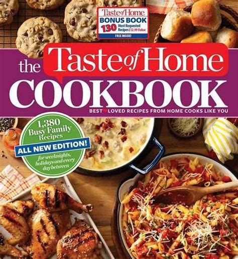 Taste Of Home Cookbook 4th Edition With Bonus English Spiral Book