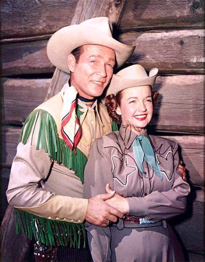 Roy Rogers And His Wife Dale In The 1950s They Came Onto Our Tv