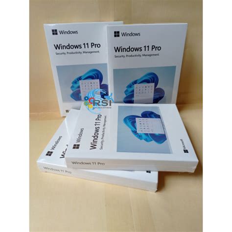 Jual Windows 11 Pro Fpp Retail Original Software Life Time Full Box