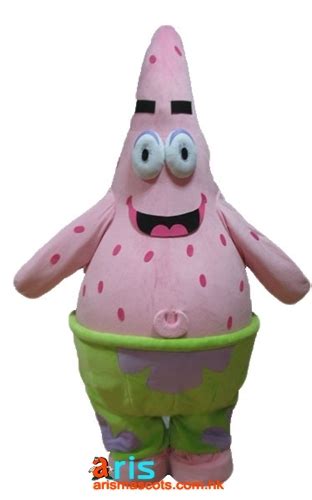 Adult Fancy Patrick Star Mascot Costume Funny Cartoon Mascot Character