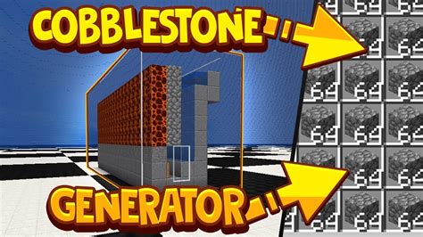 Cobblestone Generator Tutorial For Hypixel Skyblock Best Cobble Gen