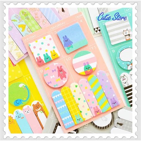 Per Pc Cute Party Memo Pad N Times Sticky Notes Memo Notepad Bookmark
