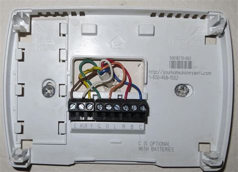 Next, adjust your general setting to heat if you want the heater turned on, cold if you want ac, and off to switch off the system. Honeywell Thermostat Rth6350 Wiring Heat Pump - caveget