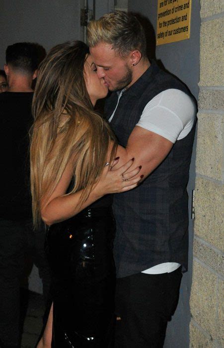 Holly Hagan Looks Worse For Wear As She Enjoys A Drunk Pda With