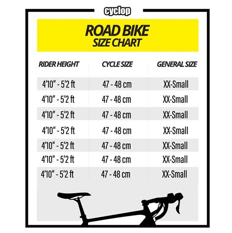 Bike Size Inches Chart Off 67