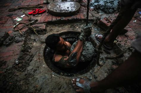 The Worst Job Ever India S Sewer Cleaners