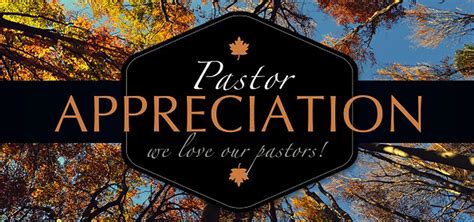 Pastor Appreciation Month — The Pastor's Soul