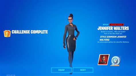 For this fortnite jennifer walters awakening challenge, you'll have to go to pleasant park and kill three doctor doom's henchmen that are patrolling the please note that you must wear the jennifer walter skin to complete the challenge. How to Unlock Jennifer Walters (Crimson) Style in Fortnite ...