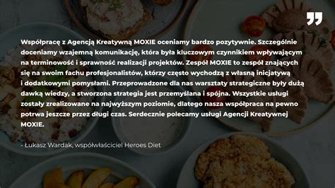 Heroes Diet Strategia Moxie Agencja Kreatywna