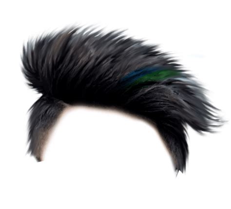 Emo Hair No Background png image
