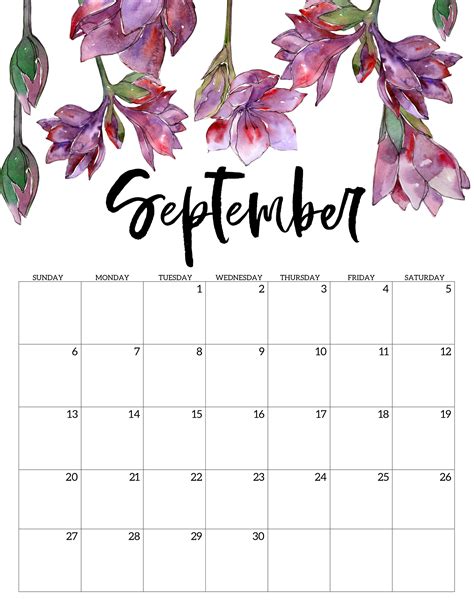 September 2020 Calendar Printable Free Printable Word Searches