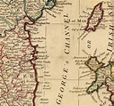 Mapa antiguo del Reino Unido 1794 Gran Bretaña e Inglaterra | Etsy
