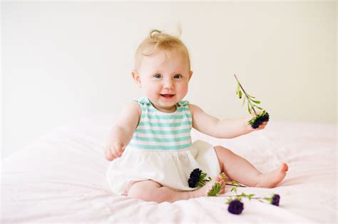 Photodays My Sweet Baby Is Growing Up Baby Polina 9 Months Photo Session