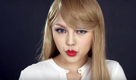 This Blogger Transformed Herself Into Taylor Swift And Its So Good Its Creepy South Korea Beauty
