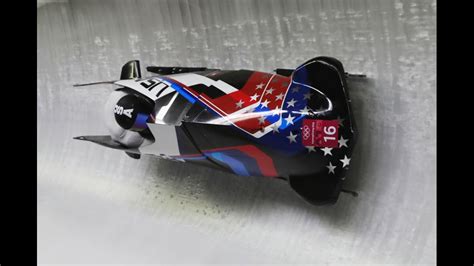Team Usa Bobsled Competes At The 2018 Winter Olympics