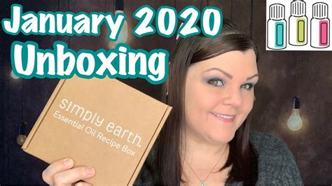 Simply Earth Essential Oil Recipe Box January Unboxing Coupon