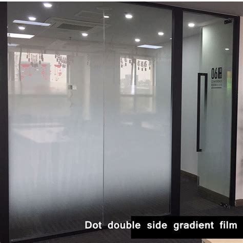 Hohofilm White Dot Two Waygradient Window Film Office Glass Decorative