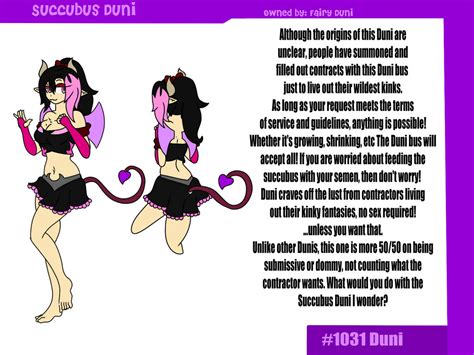 Succubus Duni 2021 By Fairyduni On Deviantart