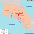 San José Map | Costa Rica | Detailed Maps of San José