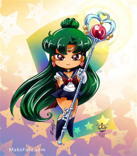 Chibi Super Sailor Pluto By Mako Fufu On Deviantart