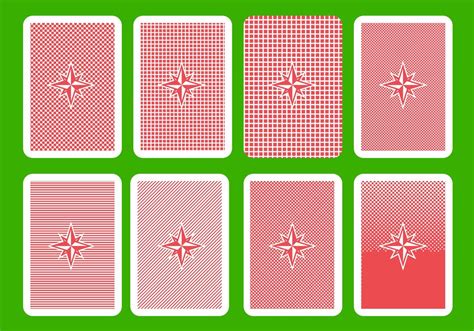 Playing Card Back Vector 127901 Vector Art At Vecteezy