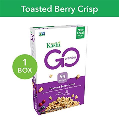 Kashi Breakfast Cereal Organic Indigo Morning Gluten Free Non Gmo