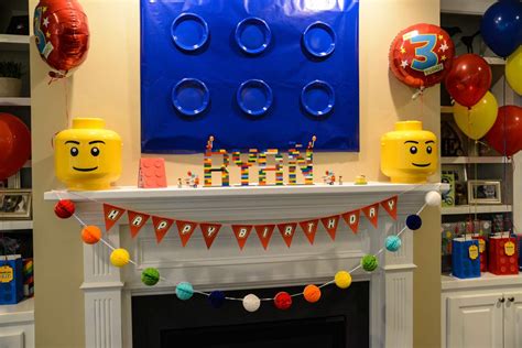 Legos Birthday Party Ideas Photo 1 Of 16 Catch My Party