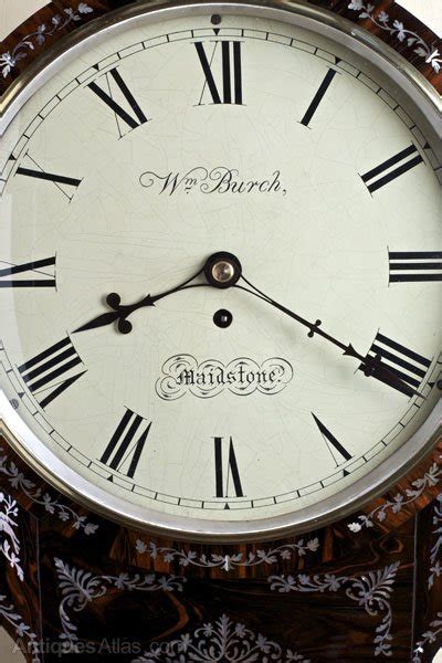 Antiques Atlas Regency Dop Dial Wall Clock