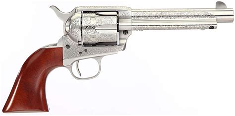 Taylors And Company 1873 Cattleman Floral Engraved 45 Colt Lc 6 Round
