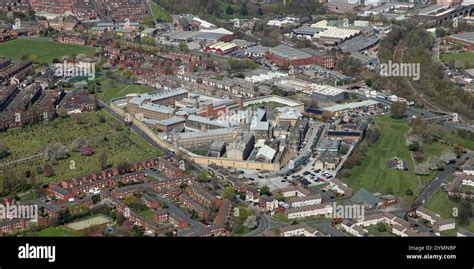 Aerial View Of Hm Prison Leeds Better Known As Armley Jail West